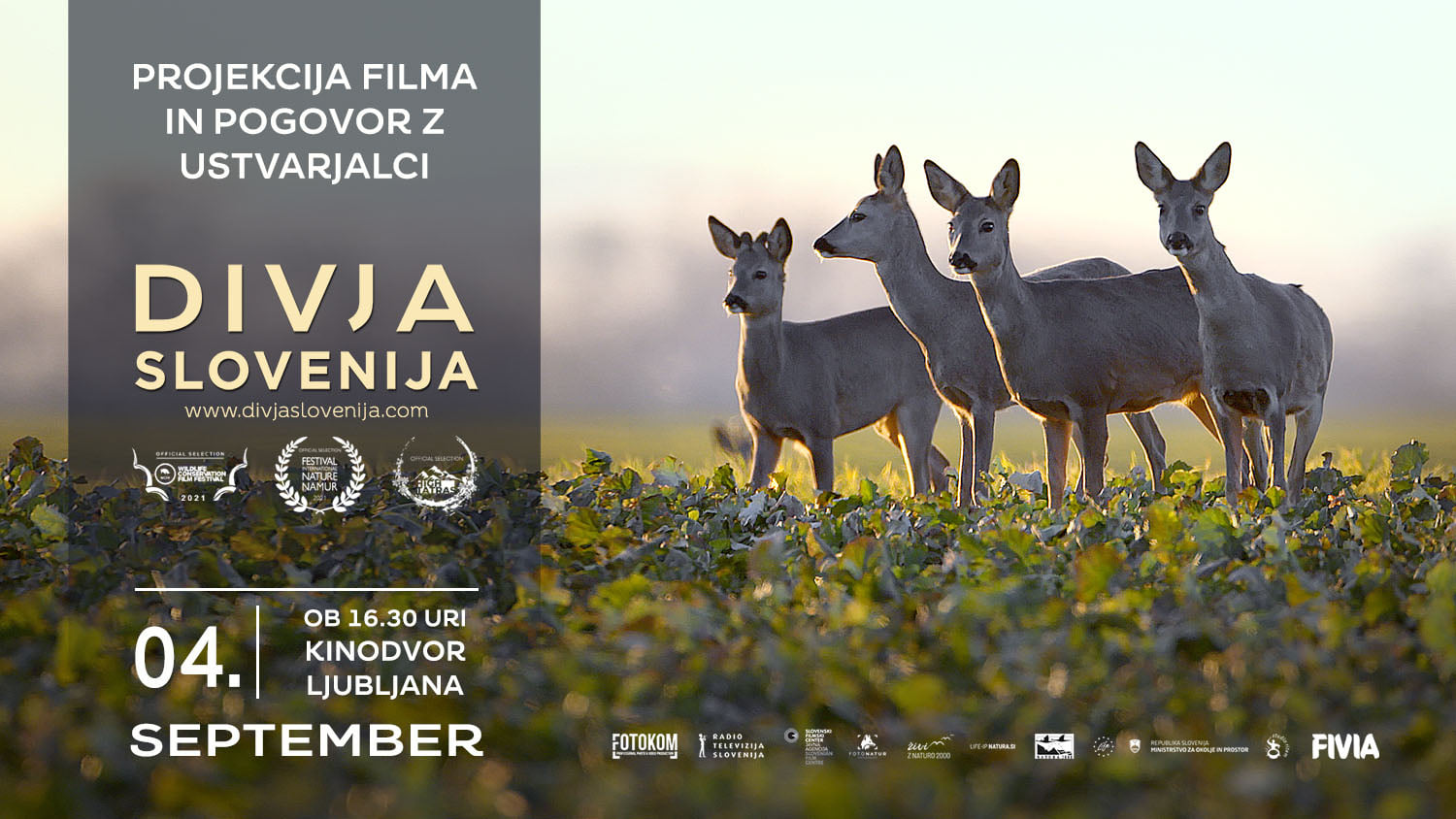 Film Divja Slovenija v Kinodvoru